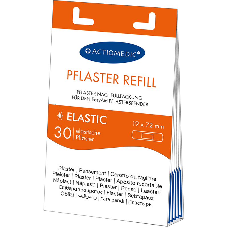 EasyAid Refill Strips 19 x 72 mm ELASTIC}