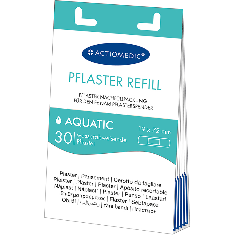 EasyAid Refill Strips 19 x 72 mm AQUATIC- 30 St.}