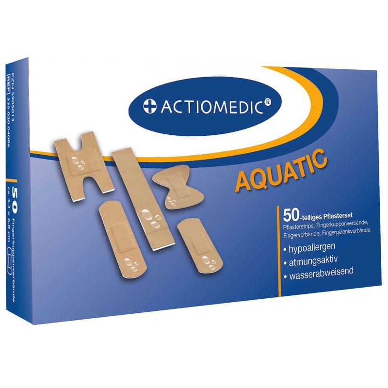 ACTIOMEDIC® AQUATIC Pflasterset, 50-tlg.}