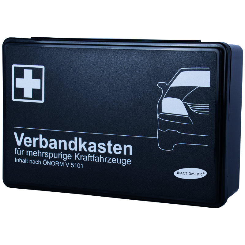 KFZ-Verbandkasten  mit ÖNORM V 5101, schwarz}