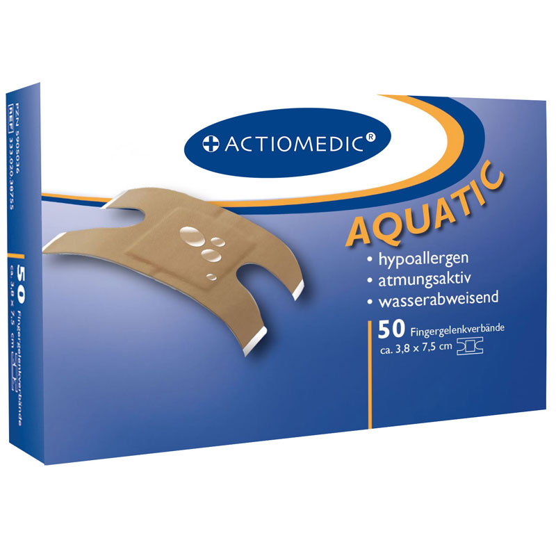 ACTIOMEDIC AQUATIC Fingergelenkverband, Pack ΰ 50 Stück}