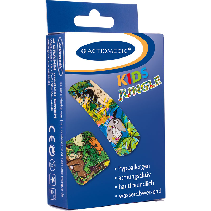 ACTIOMEDIC AQUATIC Kinderpflaster, 30-tlg}