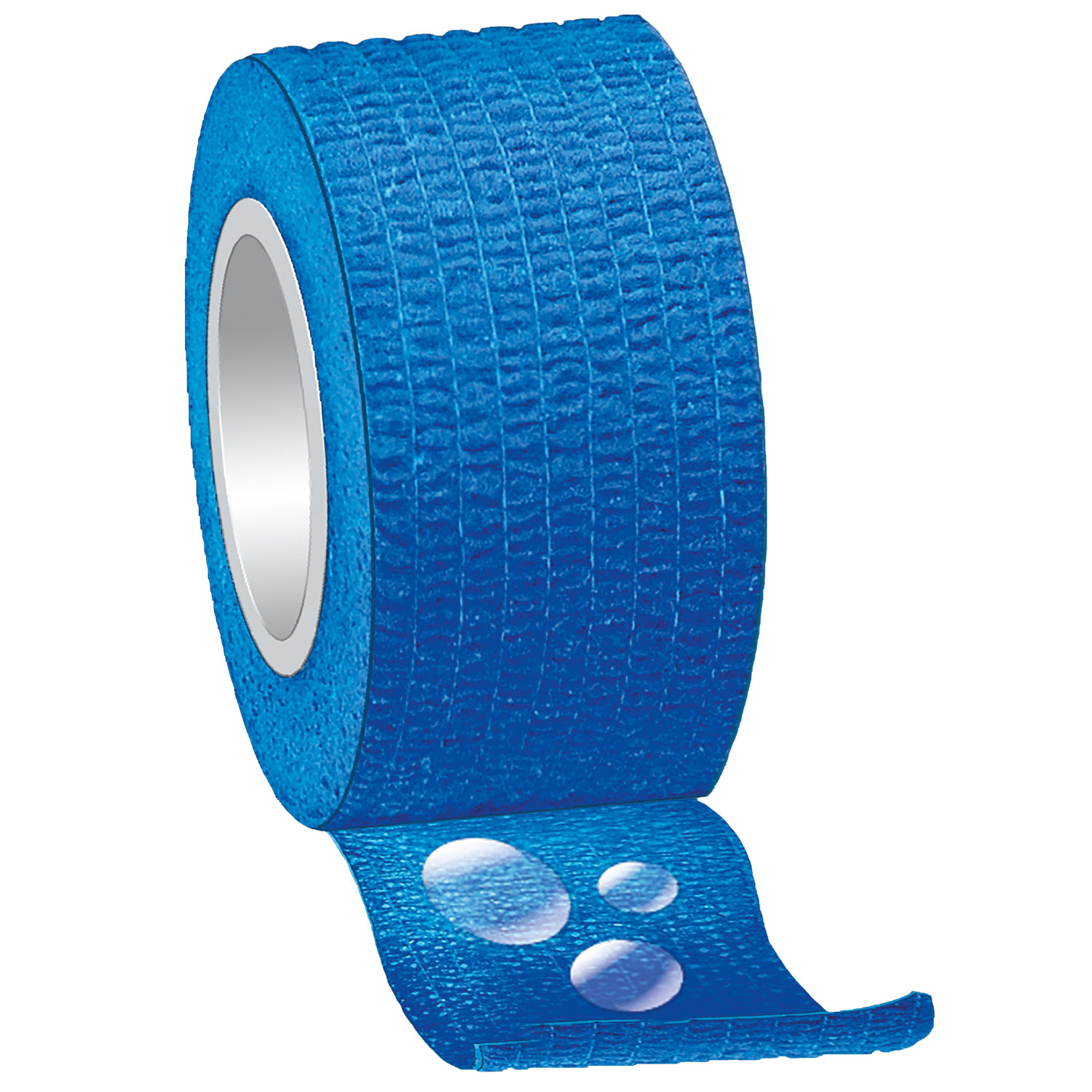 ACTIOMEDIC® AQUATIC Schnellverband, blau, 5 cm x 7 m, selbsthaftend}