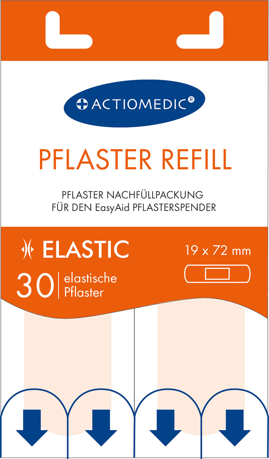 EasyAid Refill Strips 19 x 72 mm ELASTIC}