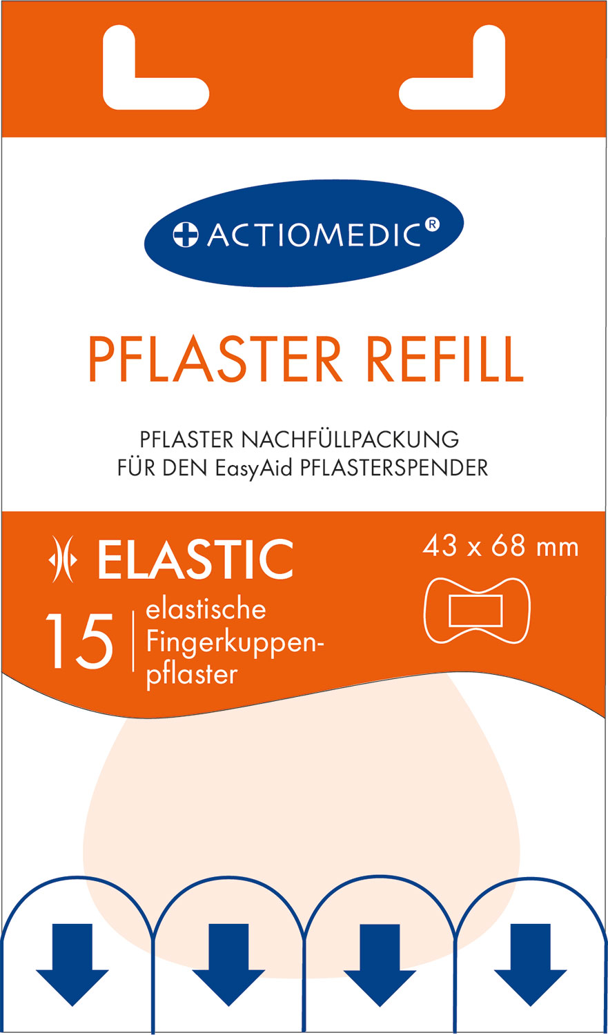 EasyAid Refill Fingerkuppenpflaster ELASTIC}